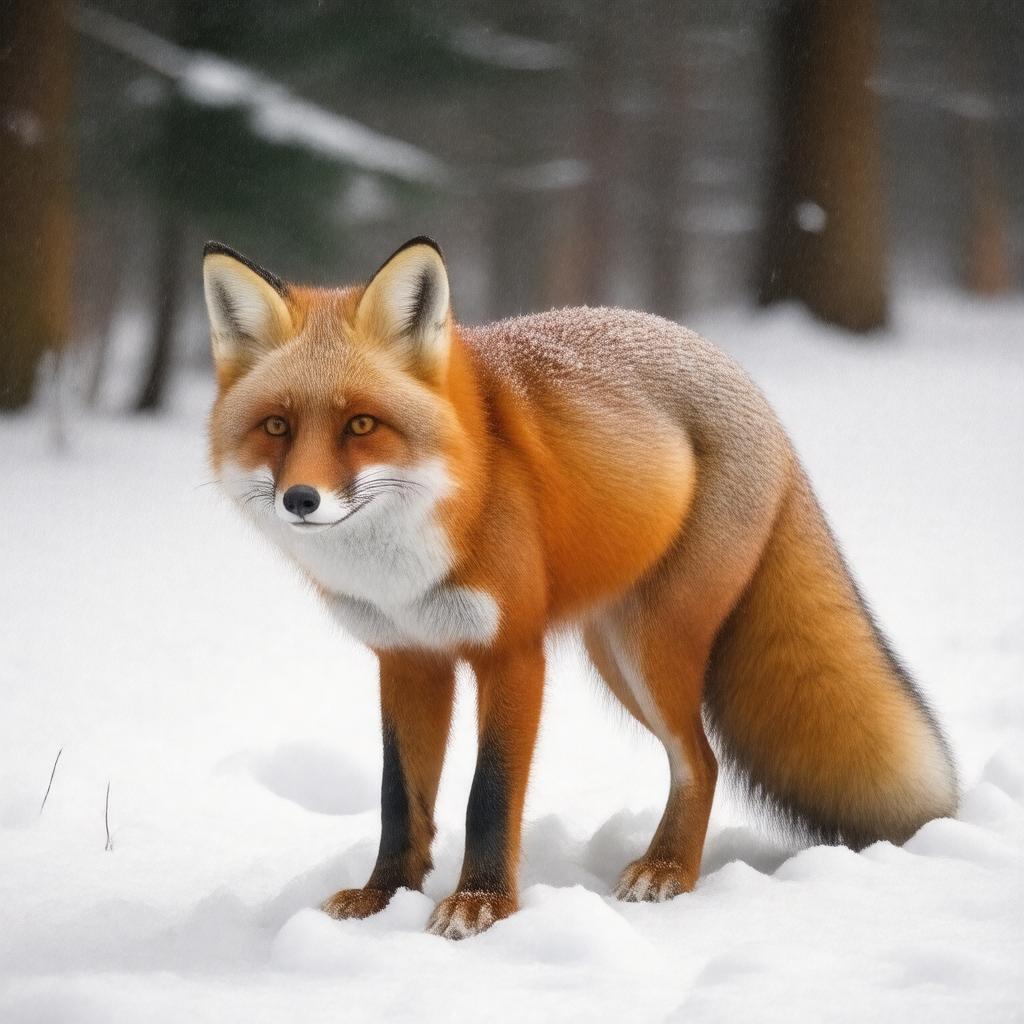 red fox (Vulpes vulpes)